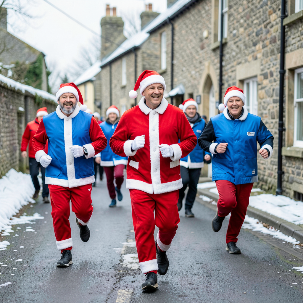 Fisher Medical Centre sponsors Skipton Santa Fun Run on November 29